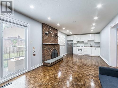 24 Premier Place, Brampton, ON - Indoor With Fireplace