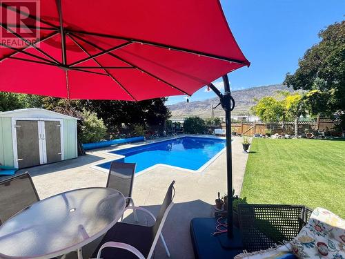 20 Finch Crescent, Osoyoos, BC - Outdoor With In Ground Pool