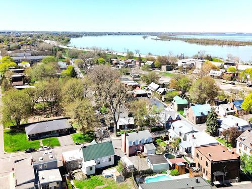 Aerial photo - 177 Rue St-Georges, La Prairie, QC - Outdoor With Body Of Water With View