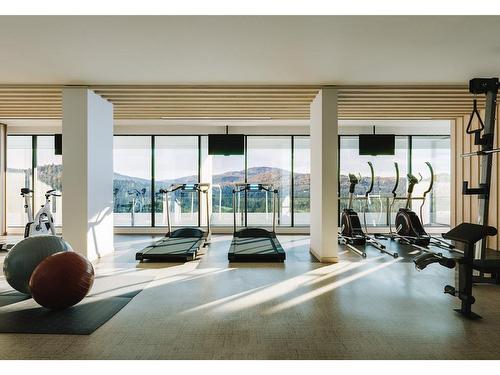 907-2000 Hannington Rd, Langford, BC - Indoor Photo Showing Gym Room