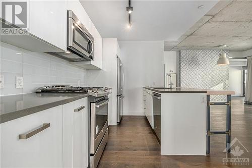 224 Lyon Street Unit#1414, Ottawa, ON - Indoor Photo Showing Kitchen With Stainless Steel Kitchen With Upgraded Kitchen