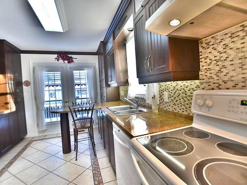 Cuisine - 1 Rue Chouinard, Victoriaville, QC - Indoor Photo Showing Kitchen With Double Sink