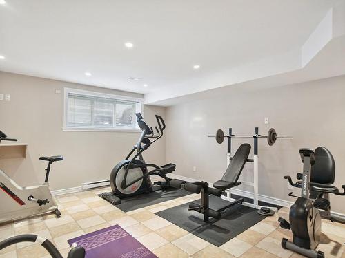 Salle d'exercice - 1830 Ch. Du Bord-Du-Lac-Lakeshore, Dorval, QC - Indoor Photo Showing Gym Room