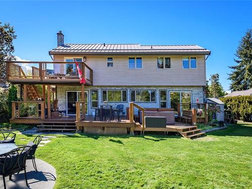 4085 Carey Pl, Royston, BC - Outdoor With Deck Patio Veranda