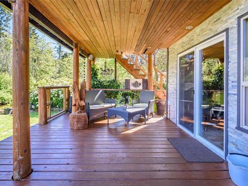 4085 Carey Pl, Royston, BC - Outdoor With Deck Patio Veranda With Exterior