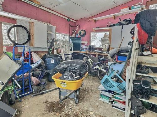 Garage - 38 Rue Lartigue S., Ville-Marie, QC - Indoor Photo Showing Gym Room