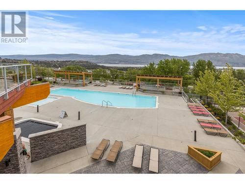 3220 Skyview Lane Unit# 301, West Kelowna, BC - Outdoor With In Ground Pool With View