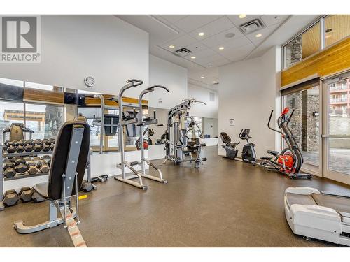 3220 Skyview Lane Unit# 301, West Kelowna, BC - Indoor Photo Showing Gym Room