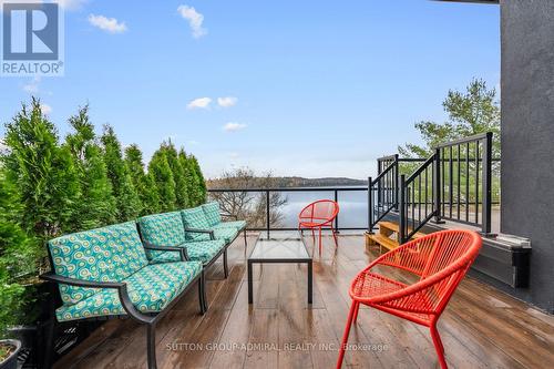 34 Ottawa Avenue, South River, ON - Outdoor With Body Of Water With Deck Patio Veranda
