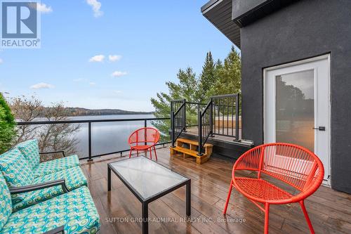 34 Ottawa Avenue, South River, ON - Outdoor With Body Of Water With Deck Patio Veranda With Exterior