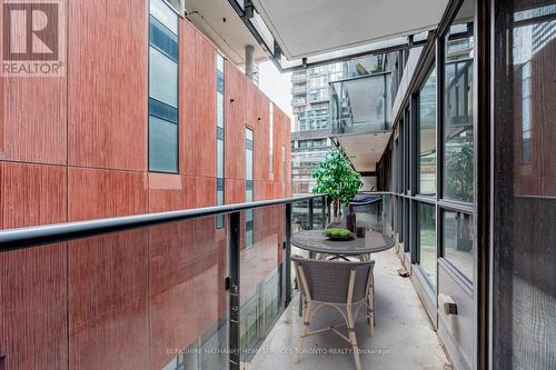 421 - 295 Adelaide Street W, Toronto, ON - Outdoor With Balcony With Exterior