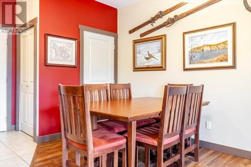 1500 Mcdonald Avenue Unit# 201, Fernie, BC - Indoor Photo Showing Dining Room