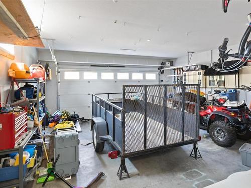 13013 Shoreline Drive, Lake Country, BC - Indoor Photo Showing Garage