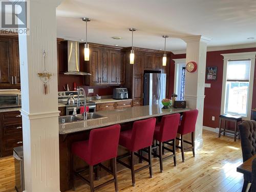11 Maclean Place, Gander, NL - Indoor Photo Showing Kitchen With Double Sink