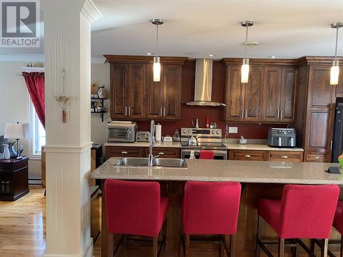 11 Maclean Place, Gander, NL - Indoor Photo Showing Kitchen With Double Sink