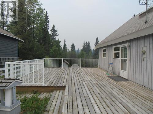 7525 Burgess Road, Deka Lake / Sulphurous / Hathaway Lakes, BC - Outdoor With Deck Patio Veranda With Exterior