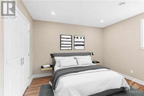 Virtually staged - 5466 North Drive, Ottawa, ON - Indoor Photo Showing Bedroom