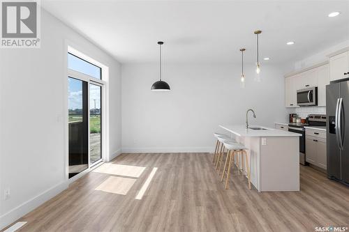 240 Dziadyk Manor, Saskatoon, SK - Indoor Photo Showing Kitchen With Stainless Steel Kitchen With Upgraded Kitchen