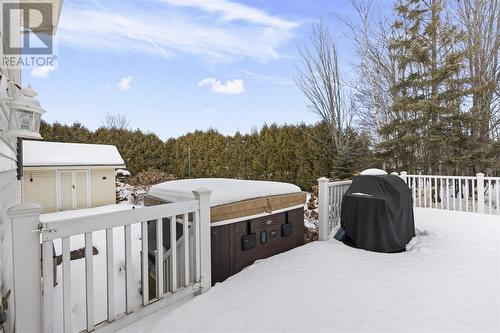 124 Palomino Dr, Sault Ste. Marie, ON - Outdoor With Deck Patio Veranda With Exterior