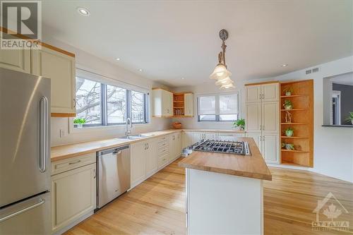 1438 Gerald Street, Ottawa, ON - Indoor Photo Showing Kitchen With Double Sink