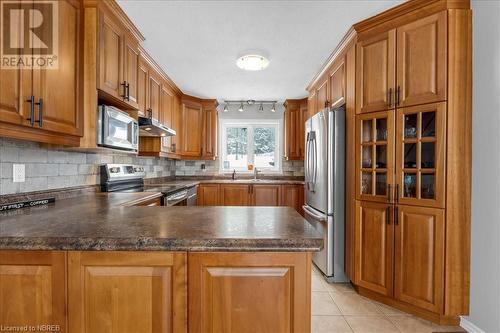 237 Neault Road, Mattawa, ON - Indoor Photo Showing Kitchen With Double Sink