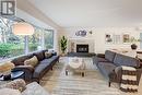 1610 Dogwood Tr, Mississauga, ON  - Indoor Photo Showing Living Room With Fireplace 