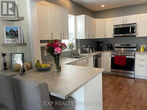 121 Durham St W, Kawartha Lakes, ON - Indoor Photo Showing Kitchen With Double Sink