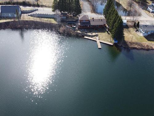 Aerial photo - 236 Ch. Tessier, Saint-Zénon, QC - Outdoor With Body Of Water With View