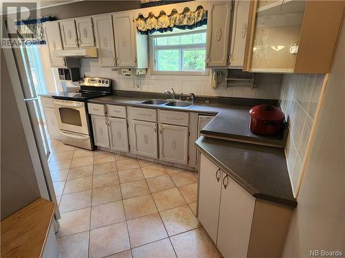 233 Bellevue Street, Edmundston, NB - Indoor Photo Showing Kitchen With Double Sink