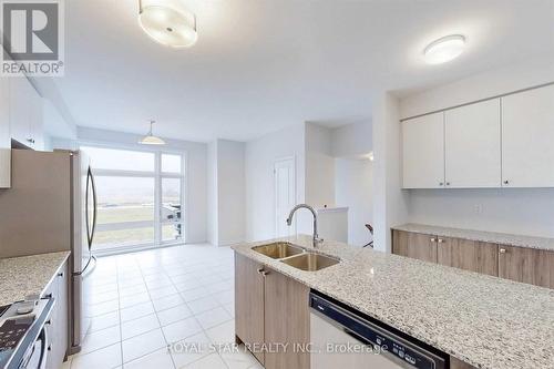 83 Douet Lane, Ajax, ON - Indoor Photo Showing Kitchen With Stainless Steel Kitchen With Double Sink With Upgraded Kitchen