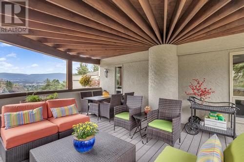 828 Mount Royal Drive, Kelowna, BC - Outdoor With Deck Patio Veranda With Exterior