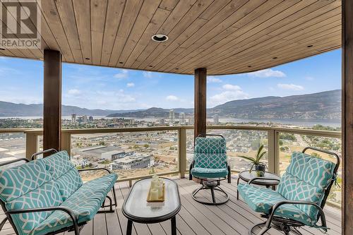 828 Mount Royal Drive, Kelowna, BC - Outdoor With Deck Patio Veranda With View With Exterior