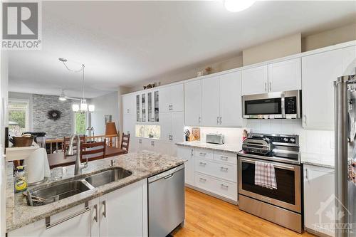 63 Sable Run Drive, Stittsville, ON - Indoor Photo Showing Kitchen With Stainless Steel Kitchen With Double Sink