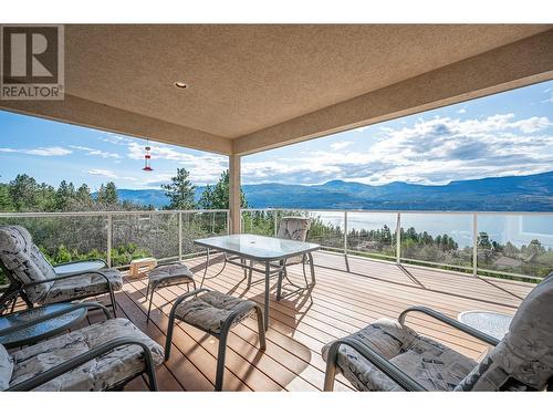 16850 Commonage Road, Lake Country, BC - Outdoor With Body Of Water With Deck Patio Veranda With View With Exterior