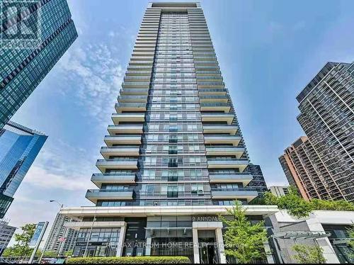 1210 - 2 Anndale Drive, Toronto, ON - Outdoor With Balcony With Facade
