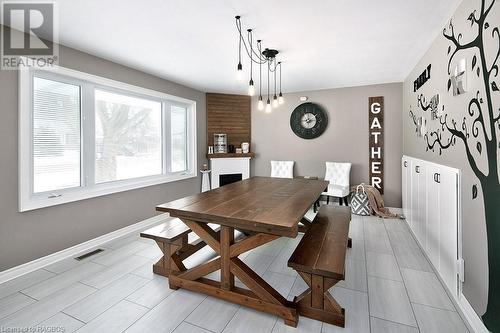 26 Edith Avenue, Markdale, ON - Indoor Photo Showing Dining Room