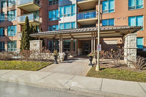 #110 -50 The Boardwalk Way, Markham, ON - Outdoor With Facade