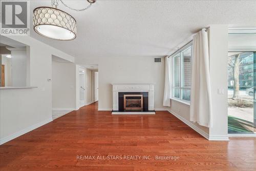 #110 -50 The Boardwalk Way, Markham, ON - Indoor Photo Showing Other Room With Fireplace