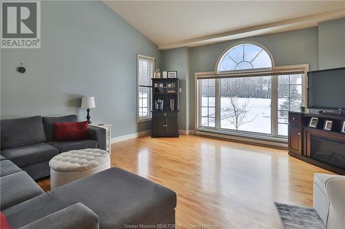 71 Roy Scenic, Irishtown, NB - Indoor Photo Showing Living Room With Fireplace