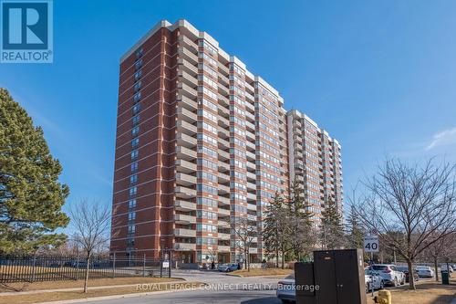 #1701 -121 Ling Rd, Toronto, ON - Outdoor With Facade