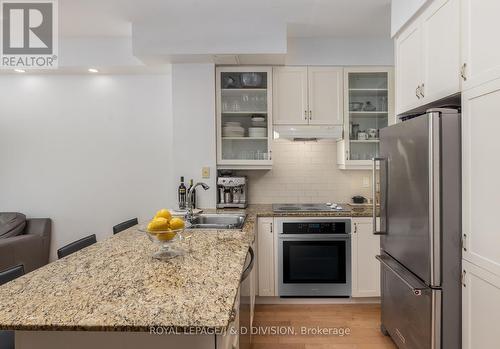 #312 -25 Scrivener Sq, Toronto, ON - Indoor Photo Showing Kitchen With Double Sink With Upgraded Kitchen
