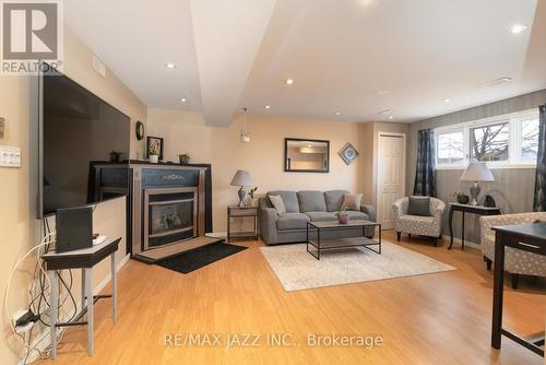 61 Liddle Lane, Belleville, ON - Indoor Photo Showing Living Room With Fireplace