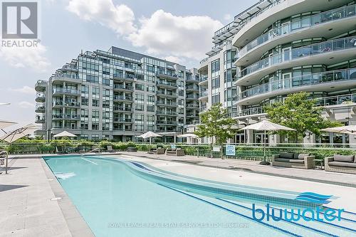 #203 -3500 Lakeshore Rd W, Oakville, ON - Outdoor With In Ground Pool