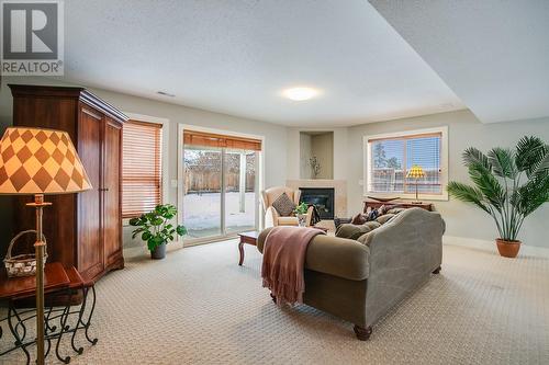 313 Tanager Drive, Kelowna, BC - Indoor With Fireplace