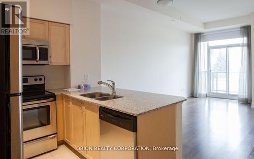 #215 -4700 Highway 7 Rd, Vaughan, ON - Indoor Photo Showing Kitchen With Double Sink