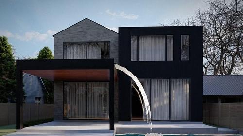 Rear rendering of potential build (approved plans available) - 195 Wilton Street, Burlington, ON - Outdoor