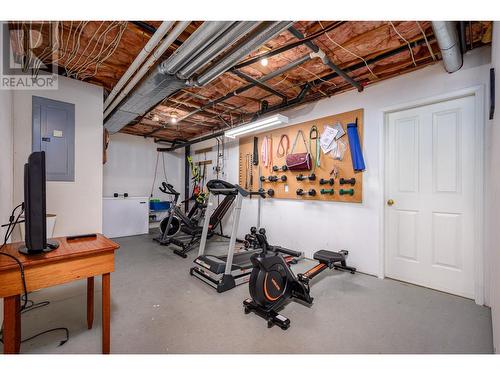 7448 Old Stamp Mill Road, Vernon, BC - Indoor Photo Showing Gym Room