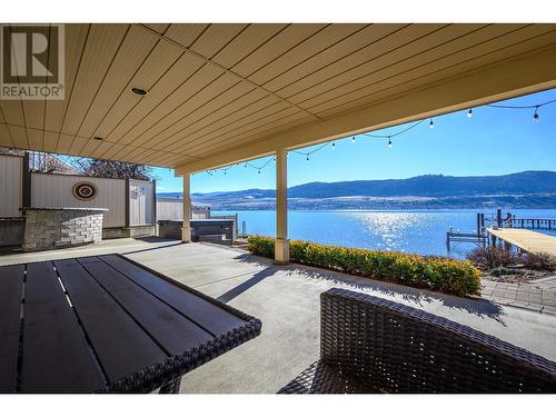 7448 Old Stamp Mill Road, Vernon, BC - Outdoor With Body Of Water With Deck Patio Veranda With View