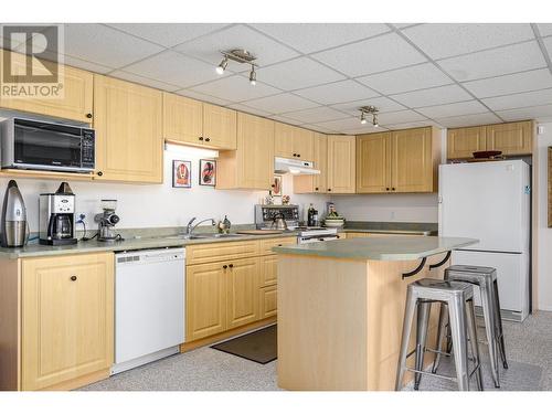 7448 Old Stamp Mill Road, Vernon, BC - Indoor Photo Showing Kitchen With Double Sink