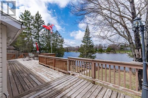 156 Birch Street, Nairn Centre, ON - Outdoor With Body Of Water With Deck Patio Veranda